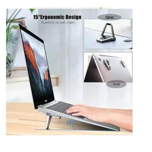 METAL LAPTOP STAND (2 PIS SET)